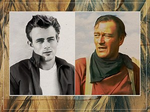 Did James Dean and John Wayne star in a long-lost movie together?