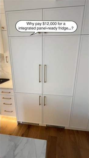 Budget-Friendly Panel-Ready Fridge Solution (Ikea Hack)