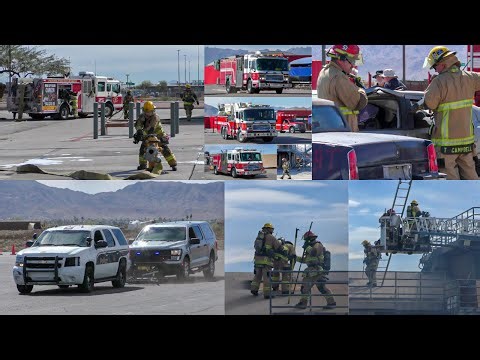 Phoenix Fire Dept & Phoenix Police Dept Safety Day Demonstrations