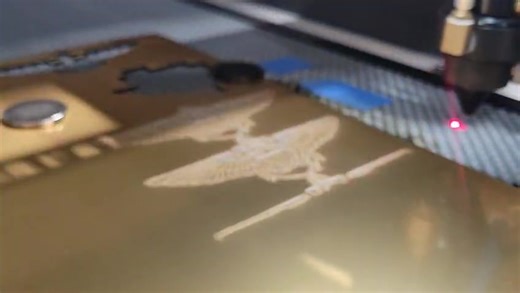 1.7K views · 30 reactions | Our new laser is up and running! We're offering laser engraved name tags and laser cut insignia on ball caps! | Marine Patches | Facebook