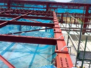 長崎県諫早市 某配送センター タイトフレーム取付