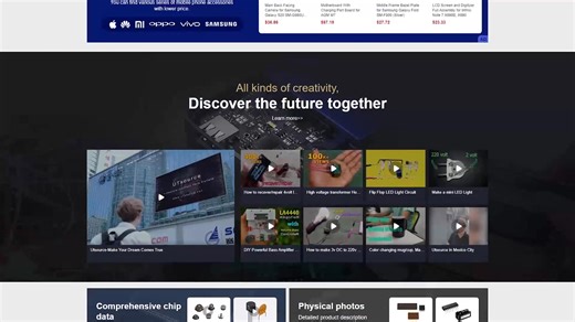 The most fundamental difference between OLED and LCD screens. www.utsource.net | Utsource