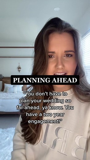 You can totally relax and enjoy being engaged before you start planning, & I recommend that! I was just so excited & anxious to jump in, and a year later, I’m still so excited about planning. 🥰 #wedding #weddingplanning #weddingtips #weddingtiktok #2023wedding #2023bride #engaged #fiance #nearlyweds #diybride #typeabride #anxiety