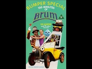 Original VHS Opening and Closing to Brum Seaside and 9 Other Stories UK VHS Tape