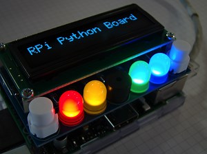 RPi Board: A board to learn Python with the Raspberry Pi #piday #raspberrypi @Raspberry_Pi