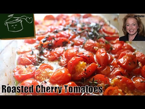 How to Make Roasted Tomatoes in the Oven - Fresh, Roasted Cherry Tomatoes