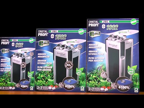 Aufbau und Anschluss des Außenfilters JBL CristalProfi e1502 greenline
