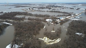 To help support our freelancers, buy them coffee. https://www.buymeacoffee.com/stormchasing/ The annual flood season is ongoing in eastern North Dakota as the snow has finally melted. Cass county, home of Fargo, ND, has several rivers in various flood stages. Video is of the Maple River and the overland flooding it's causing well outside its banks. The river is predicted to be at near crest today, but it flows into the Sheyenne River which may threaten Harwood, ND, this weekend. Shot Description