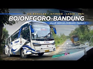 JALURNYA BLUSUKAN KAMPUNG dan HUTAN JATI ‼️Trip PO HARYANTO 169 BOJONEGORO - BANDUNG via BANGILAN #1