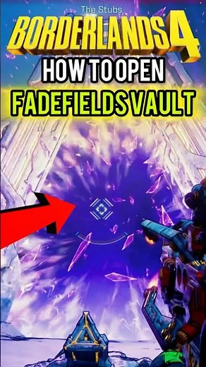 Borderlands 4 How to Open the First Vault (Fadefields) 😲