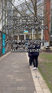 Did you know that we have our own shuttle bus service? 🚌 Staff and students can catch the free Imperial Shuttle Bus that runs between our South Kensington, White City and Hammersmith Campuses 💙 | Imperial College London