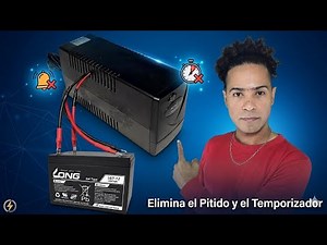 Turn your UPS into a POWERFUL and SILENT INVERTER! (Easy and Fast)