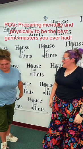 Getting ready to make your time at the House of hints as enjoyable as possible!! | House of Hints Escape Rooms