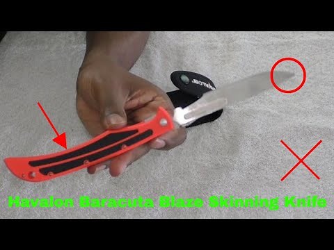 ✅ How To Use Havalon Baracuta Blaze Skinning Knife Review