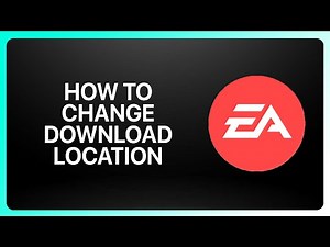 How To Change Download Location in EA App Tutorial