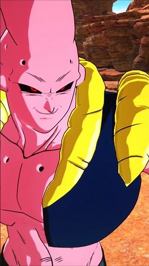 Ultimate Gohan vs Super Buu(gotenks absorbed) interaction in Sparking Zero