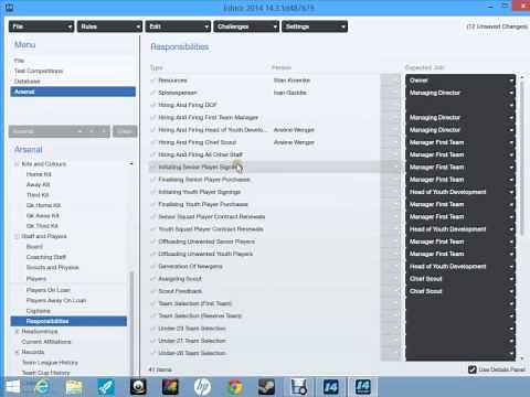 Lets Play Football Manager 2014-Database Editor