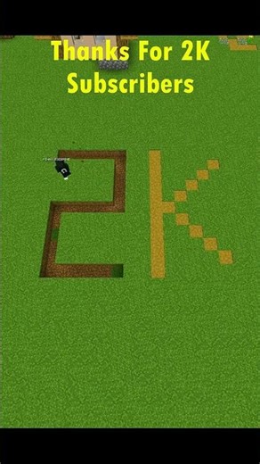 2000 Subscribers Celebration Minecraft