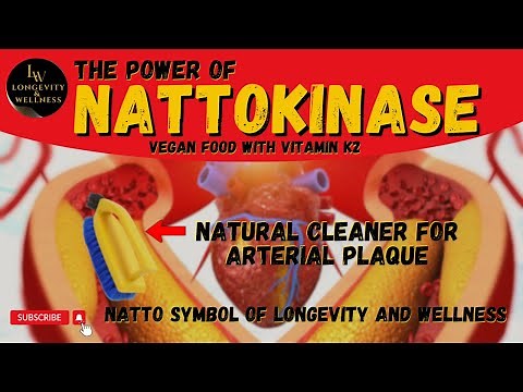 Nattokinase for Heart Health | Best Source of Vitamin K2 | Clean Arterial Plaque