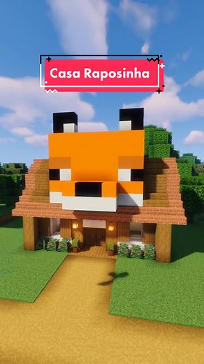 Responder @feh.silva2011 Fox House #minecraft #fox #house #foryoupage