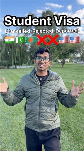 Student Visa Cancelled? 😳Don't do these things in America! ❌🇮🇳🇺🇸 #shorts #indianinusa #desiinusa
