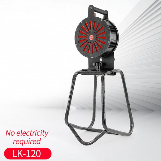 [Hot Item] Outdoor Industrial Lk-120 Emergency Signaling Apparatus Large Vertical Manual Hand Crank Alarm Siren