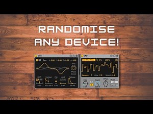 How To Randomise Parameters On Any Device In Ableton Live (Featuring Opal Drum Synth)