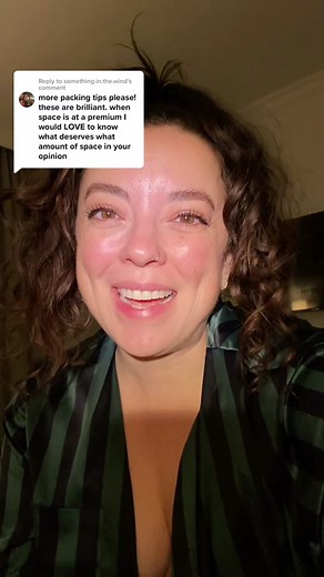 Replying to @something.in.the.wind love, a gal who really enjoys getting compliments on her hair & being mistaken for a local #whatipack #carryononly #travellife #packingtips