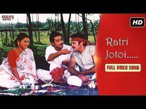 Ratri Jotoi (Full Song ) | KARTABYA | Rachana | Prosenjit | Bengali Romantic Song