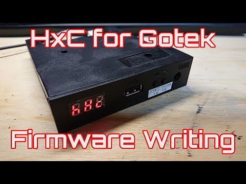 【FDD エミュレータ】Gotek ファームウェア書き換え方法（HxC for Gotek編）