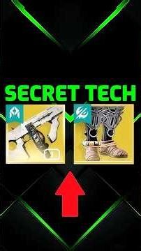 This Hunter Build Has a SECRET TECH! Destiny 2