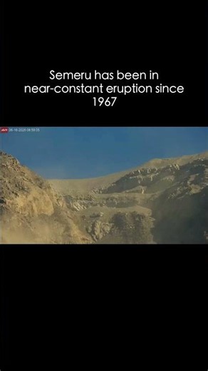 Indonesia Mount Semeru Erupts — Pyroclastic Flow Caught on Camera