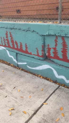 A small Duwamish cohort is proud to showcase their artistic efforts along West Marginal Way SW! #duwamishtribe #NativeAmericanHeritageMonth #onepostaday | Duwamish Longhouse and Cultural Center