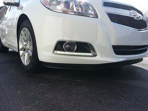 2013 Malibu Fog Light LED kit installation