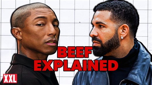 20K views · 136 reactions | WATCH: A beef between Drake and Pharrell is one of the more surprising feuds hip-hop has seen in recent years. While Drake vs. Kendrick has been the biggest lyrical slugfest in years, buried in the smoke is a beef that’s way weirder, which stemmed from issues that go back to Birdman and Lil Wayne. | XXL Magazine | Facebook