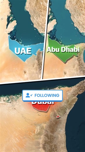 Narpat Choudhary on Instagram: "The Difference Between UAE, Dubai & Abu Dhabi 🇦🇪 What Are the Emirates 🤯 Many people don’t know the difference between the UAE, Abu Dhabi, and Dubai 🇦🇪 The United Arab Emirates (UAE) is a country in the Middle East, located on the eastern part of the Arabian Peninsula. It covers about 83,000 square km, comparable in size to Portugal or Austria. The UAE is a federation made up of 7 emirates, similar to U.S. states, except here they’re called emirates, which is