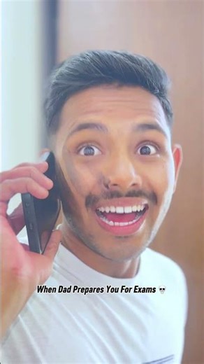 When Dad Prepares You For Exam😭 #shorts