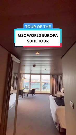 MSC World Europa Grand Suite Oria Tour: Luxury & Views