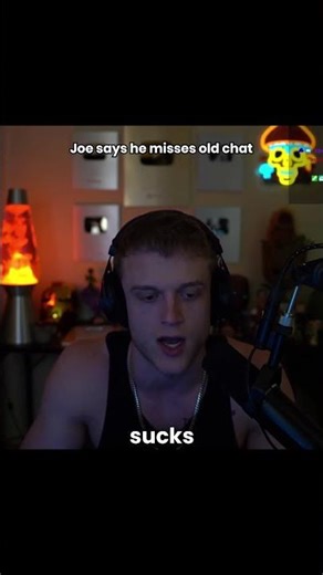 Joe doesn't like his chat 🥀 #t3clipped
