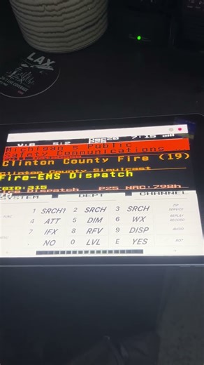 Listening 👂To My UNIDEN SDS150 Scanner Michigan Public Safety Communications System