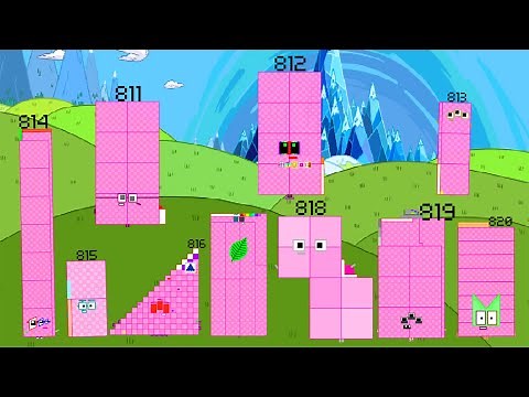 Numberblocks full season Numberblocks Band Retro 811 to 820 Each Sounds