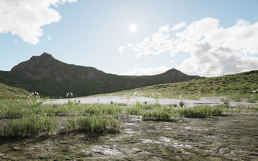 UE4搭建个开放世界，world creator创建地形快速制作