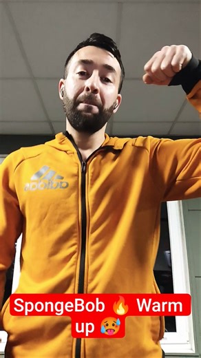 SpongeBob 🔥 Warm up 🥵 #fitnessmotivation #music #motivation