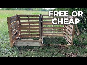 How to Make a Compost Bin from Pallets: DIY Garden Compost Bin Tutorial
