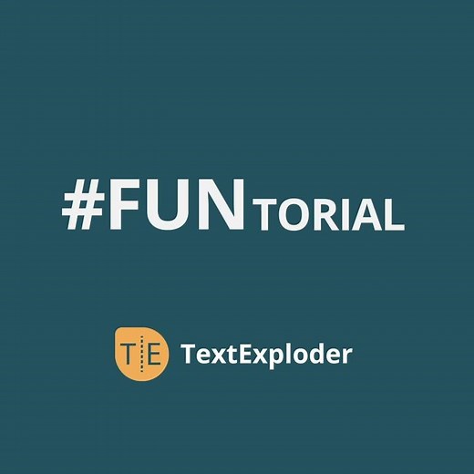 FUNtorial TextExploder for After Effects