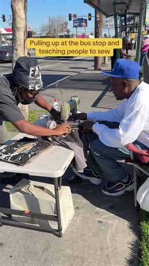 Learn to Sew at the Bus Stop: A Fun POV Experience