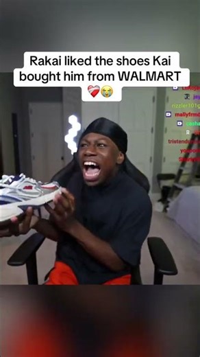 rakai made the Walmart shoes go viral