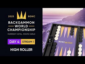 2025 Backgammon World Championship - S1 - 7500€ High Roller Jackpot - Final