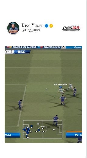 Bullet header Di Maria 🔥🥵 PES 2013 ps2 gameplay 🔥 #pes2013 #ps2