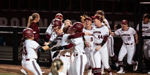 Gamecocks Softball Sweeps Carolina Classic with Run-Rule Victory